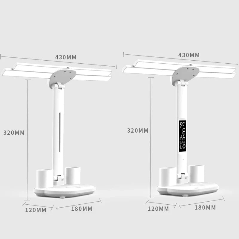 Multifunktionale 3 in 1 Schreibtisch LED Lampe | Karnz