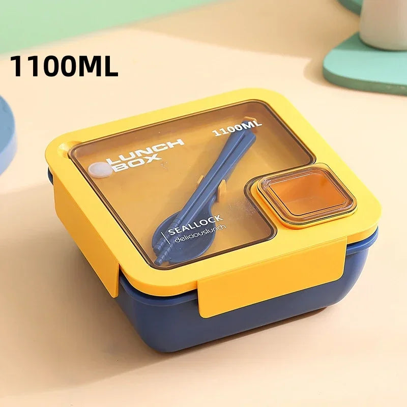 Bento Lunchbox für unterwegs mit Besteck | Karnz
