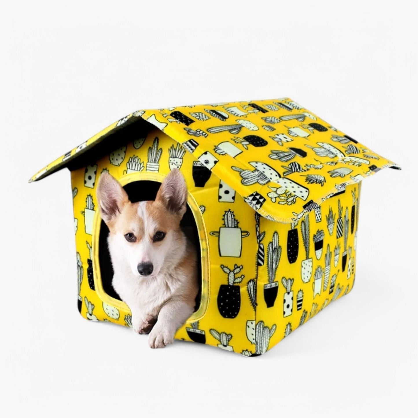 Wetterfeste Tierhaus "CozyNest" für Katzen und kleine Hunde | Karnz
