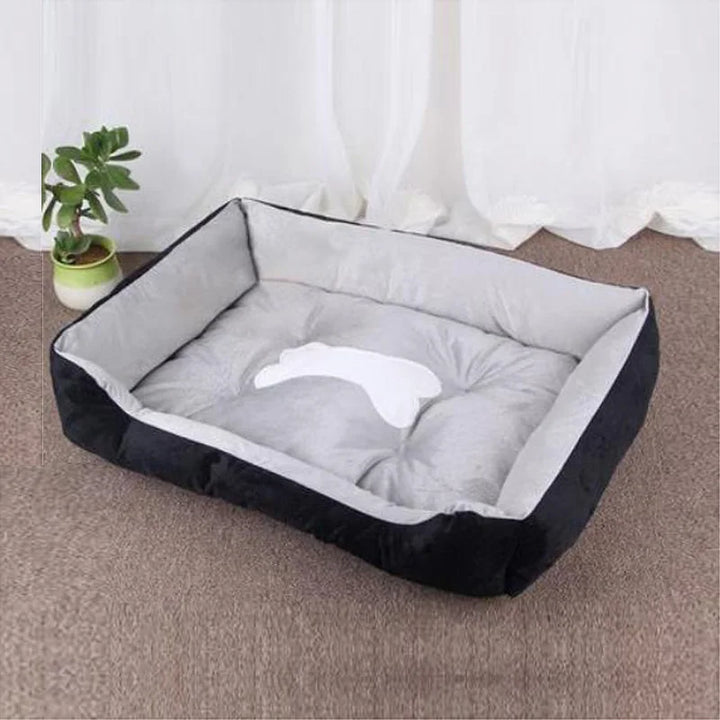 Modernes und gemütliches Leinen-Hundebett Karnz