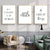Mach große Dinge Motivationszitate Tägliches Mantra Poster Wandkunst Fine Art Leinwanddrucke Schwarz Weiß Bilder Für Wohnzimmer Home Office Dekor | Karnz