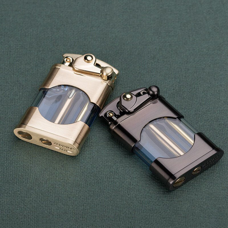 Eleganter Retro Slim Metallfeuerzeug | Karnz