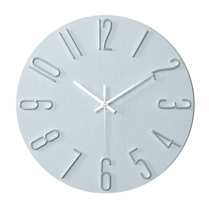 Stylische Designer-Wanduhr für elegante Innenräume