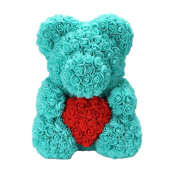 Karnz | Künstliche Rosenblumen Teddybär