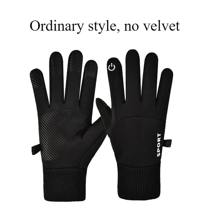 Karnz | GlacioShield Pro Gloves | Waterproof Winter Gloves | Touchscreen & Non-Slip | Warm Fleece Lining for Skiing, Cycling & Outdoor