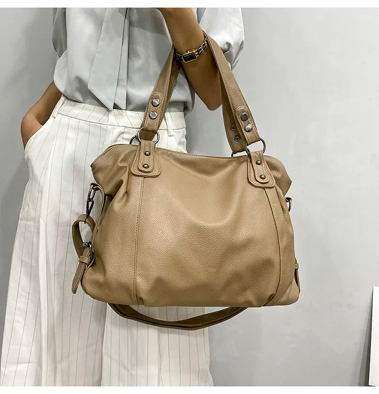 Althea Schultertasche mit großem Fassungsvermögen – Elegant & Funktional | Karnz