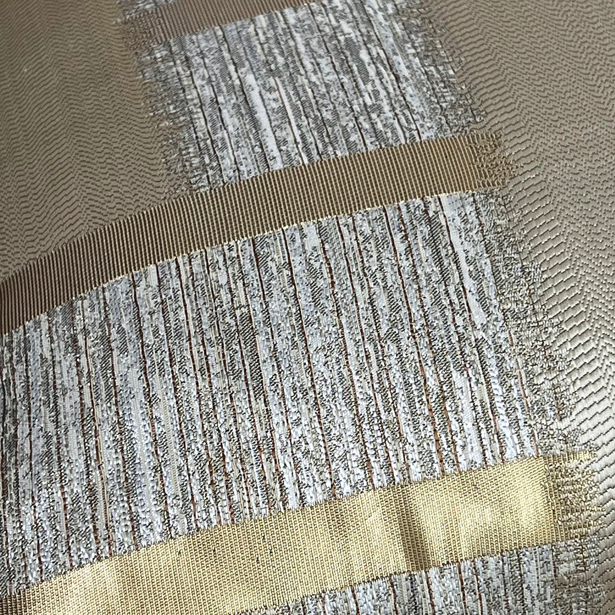 Glänzende Goldene Silber Streifen Jacquard Kissenbezüge 45x45cm Kissenbezüge Quadratischer Bezug Für Sofa Wurfkissen Licht Luxus Nordic Wohnkultur | Karnz