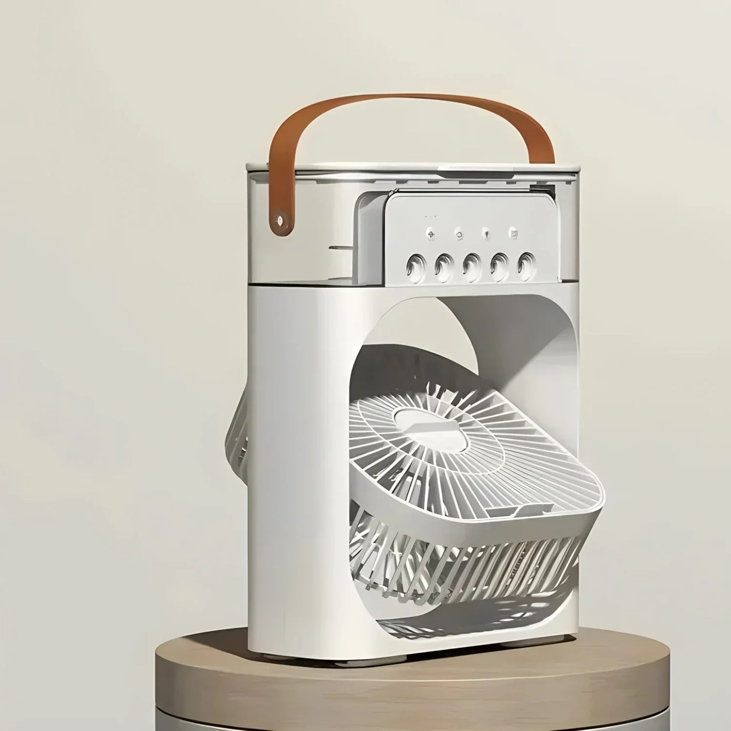 Portae 3-in-1 Luftkühler mit Ventilator, Klimaanlage und Luftbefeuchter – energieeffizient, 7-farbige LED-Beleuchtung