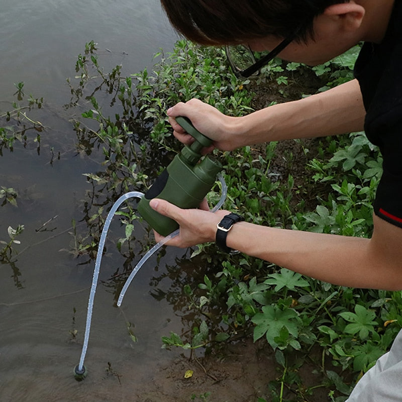 Outdoor Wasserfilter Camping Überlebenswerkzeug | Karnz