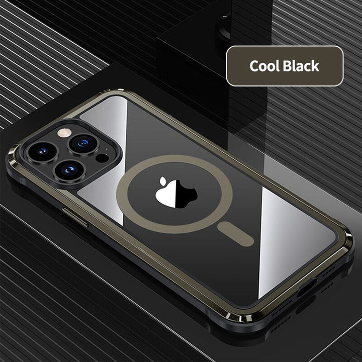 Karnz | Magische Rüstung Magnetisches Lade-iPhone-Hülle