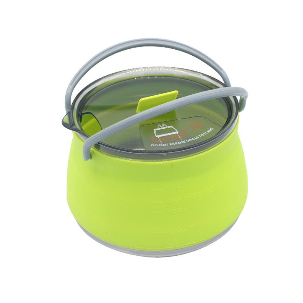 Reise Go Multifunktionaler Zusammenklappbarer Outdoor Wasserkocher | Karnz