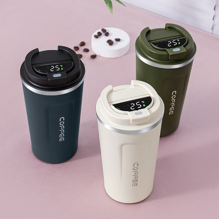 LED-Temperaturanzeige Smart Thermoskaffeebecher | Karnz