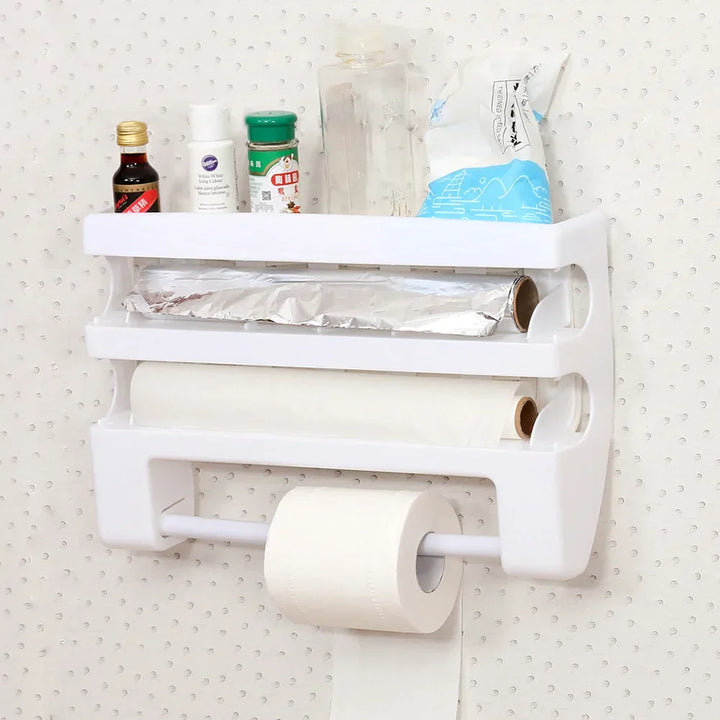 MultiFix 4-in-1 Küchenrollenhalter Karnz