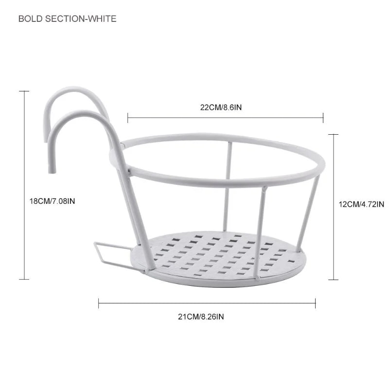 Einfacher Garten Blumen Topf Halter Rack