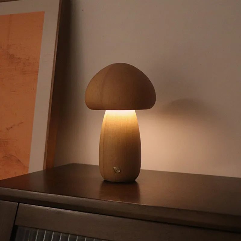 Drahtlose LED-Tischlampe - Stilvolle und wiederaufladbare Beleuchtung für zu Hause | Warmweiße Beleuchtung | Karnz