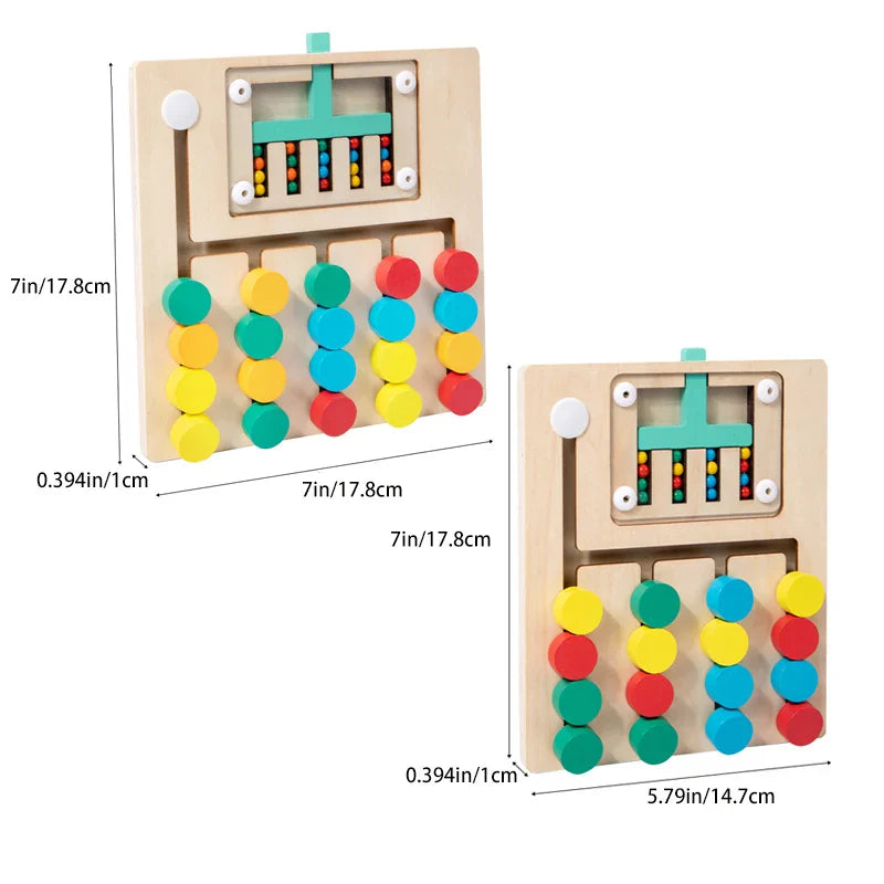 Holz Puzzle Spiel | Interaktive Lernspaß | Karnz