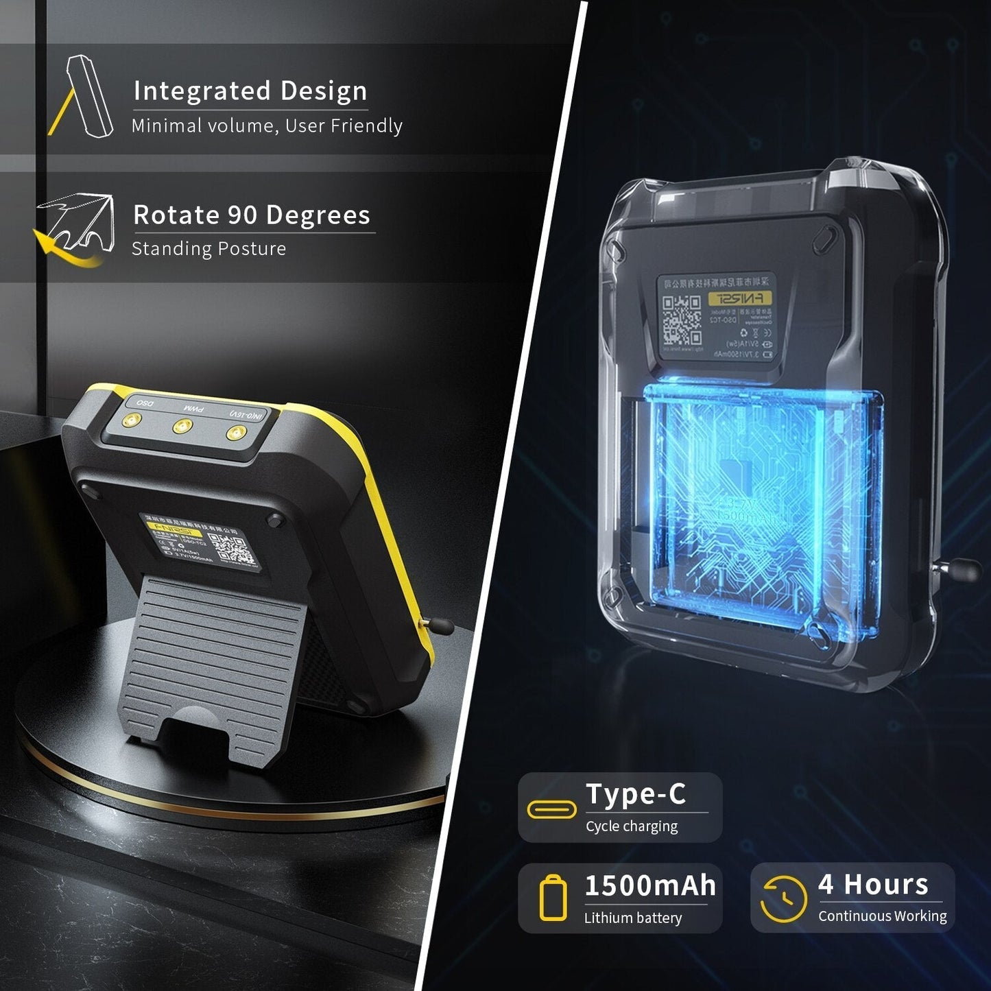 2-in-1 Volt Check Digital Kompakt Transistor | Karnz