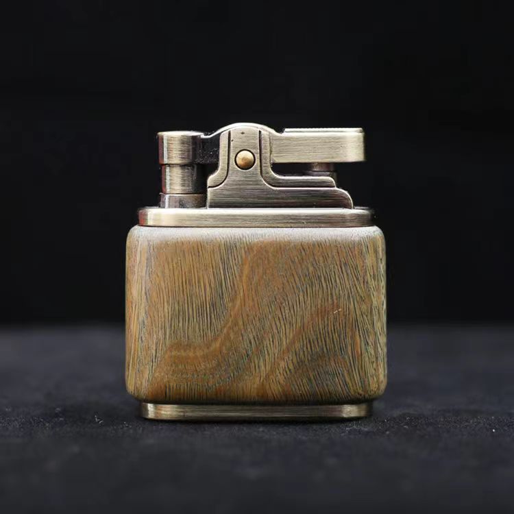 Holz Vintage Funken Petroleum Feuerzeug | Karnz