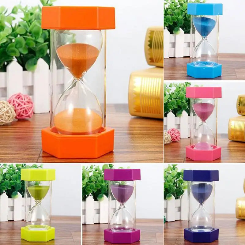 Hexagonale Dekorative Sanduhr – Mehrere Zeitoptionen und Farben | Karnz