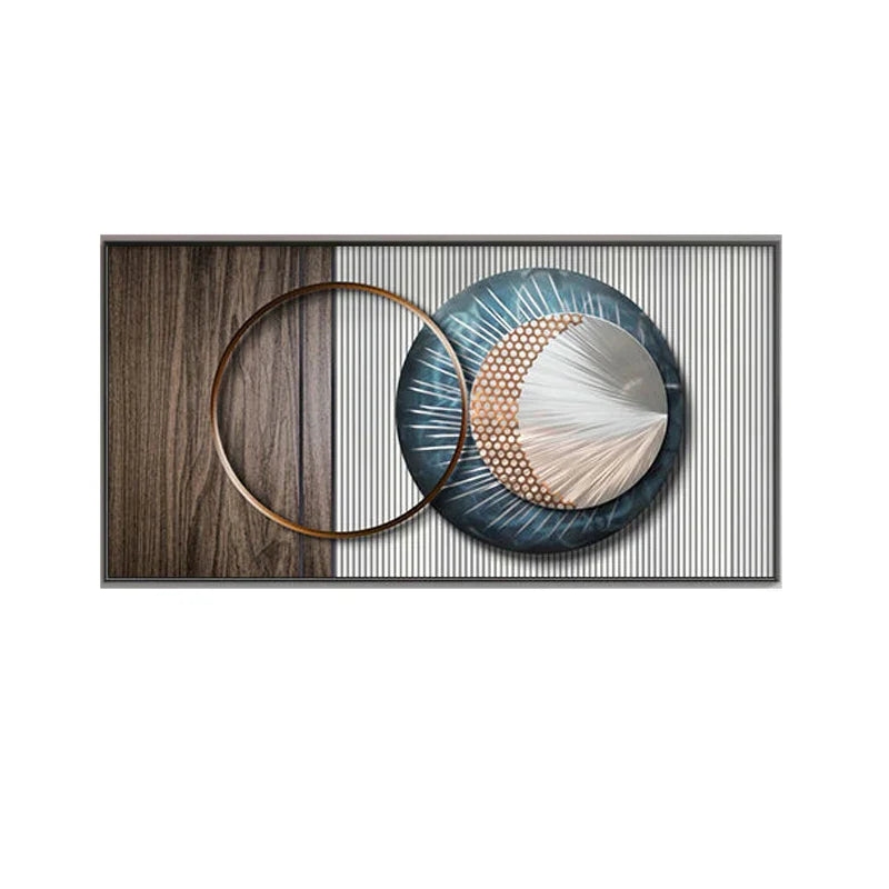 Moderne Ästhetik Abstrakte Sonne & Mond Wandkunst Feine Kunst Leinwanddrucke Bilder für luxuriöses Loft Wohnzimmer Esszimmer Lifestyle Kunst Dekor | Karnz