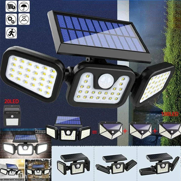 Power Save Bewegungaktivierte Außen-Solarlampe | Karnz
