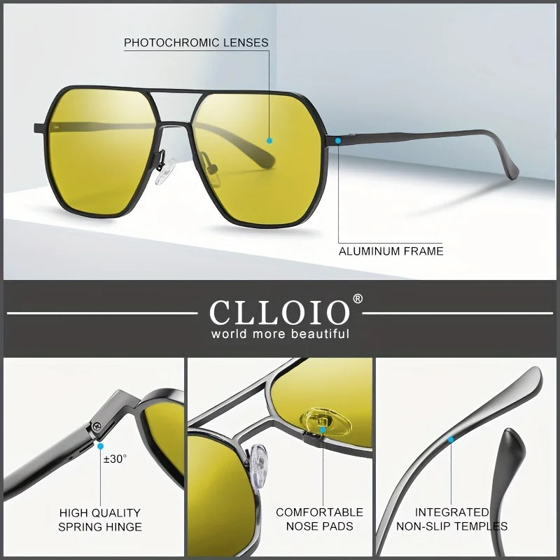Unisex Sonnenbrille mit photochromen Gläsern | Karnz