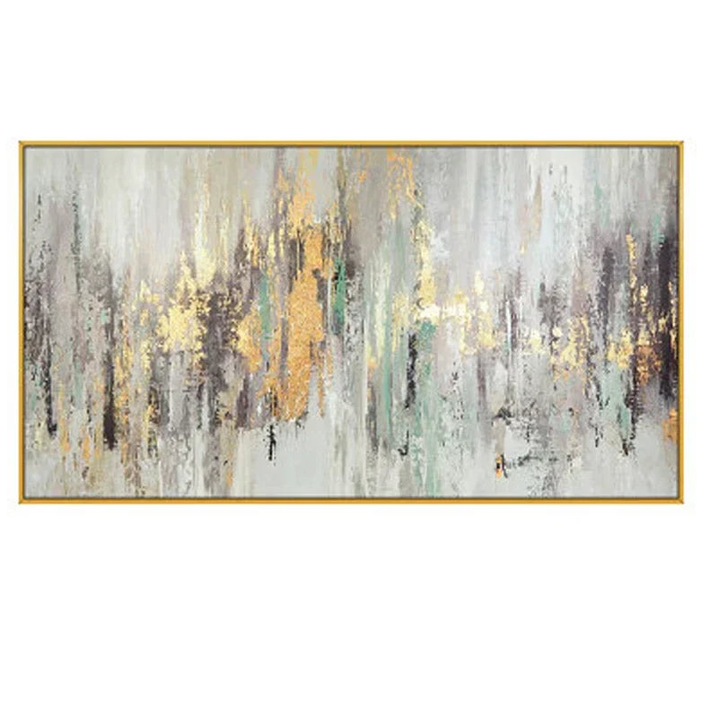 Neutrale Farben Vintage Abstract Grün Beige Grau Wandkunst Fine Art Leinwanddrucke Zeitgenössisches Bild Für Wohnzimmer Schlafzimmer Kunstdekoration | Karnz