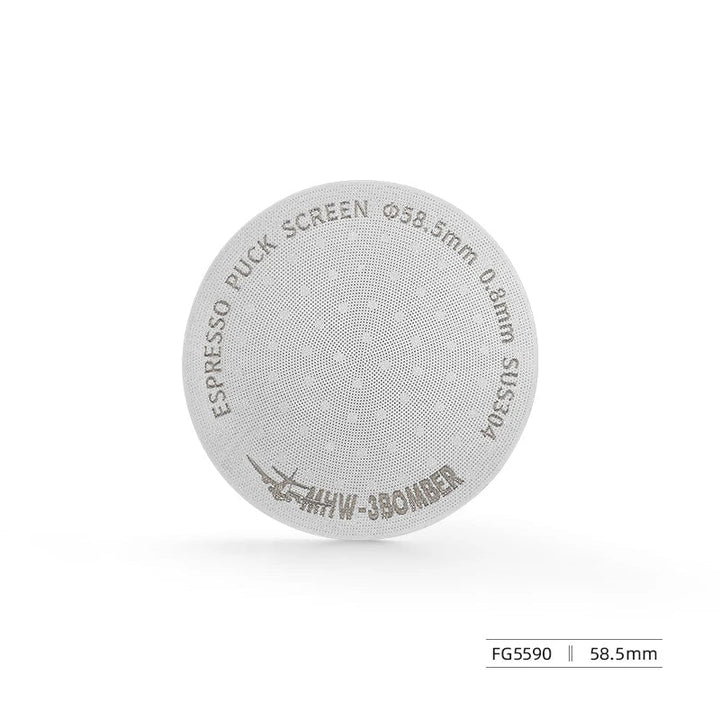 MHW-3BOMBER 51/53/58.5mm Espresso Puck Screen Doppel-Layer Metall Kaffee Wiederverwendbarer Filter
