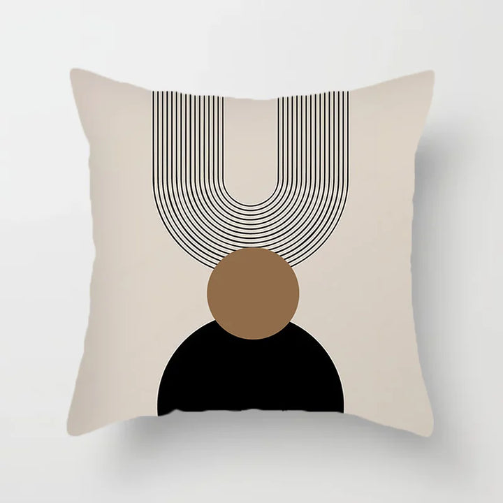 Moderne Kunst Abstraktes Muster Dekokissenbezüge Kreative Linien Sofa Stuhl Kissenhüllen Dekokissen Fall Home Office Dekor | Karnz