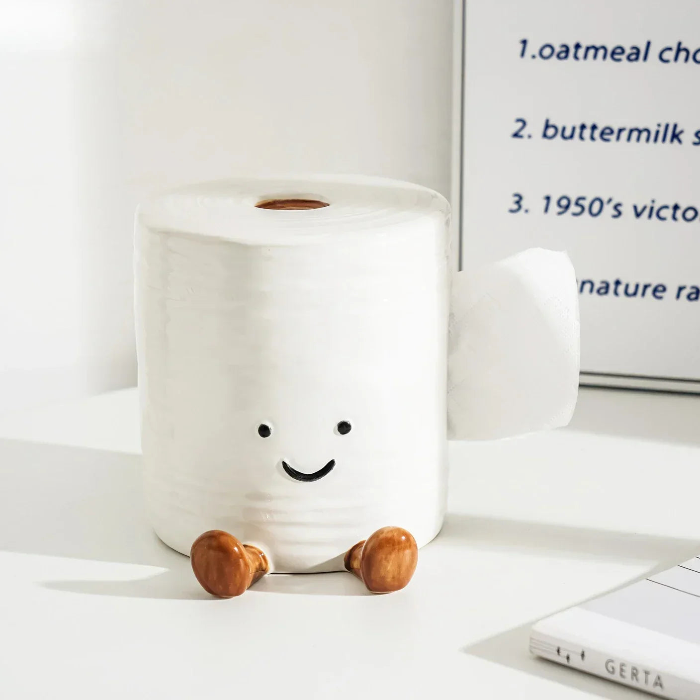 Smiley Toilettenpapier Gewebebox