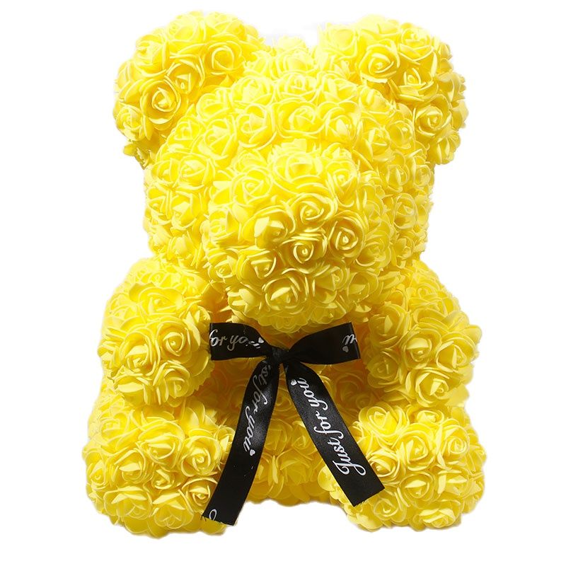 Karnz | Künstliche Rosenblumen Teddybär