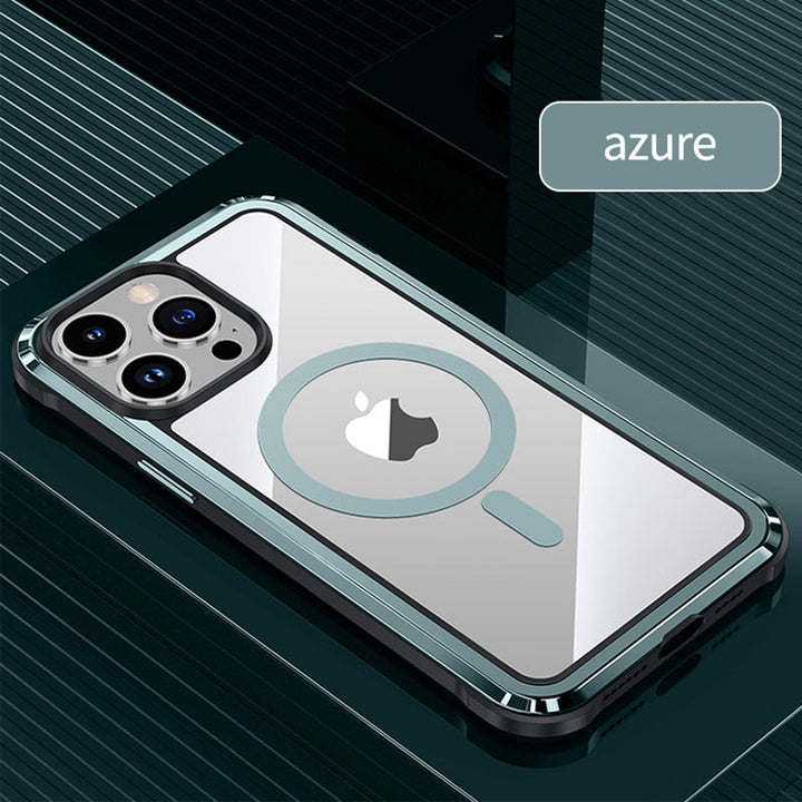 Karnz | Magische Rüstung Magnetisches Lade-iPhone-Hülle