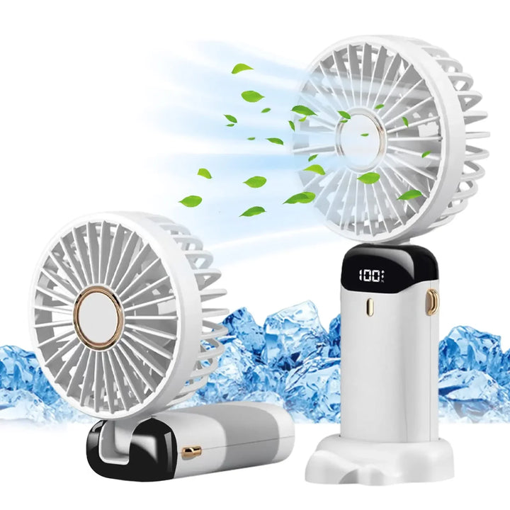 Elektrischer Ventilator Tragbare Klimaanlage Mini Kühler Wiederaufladbare Nackenventilatoren für Zuhause Kostenloser Versand Hand Usb Klimatisierungsblätter | Karnz