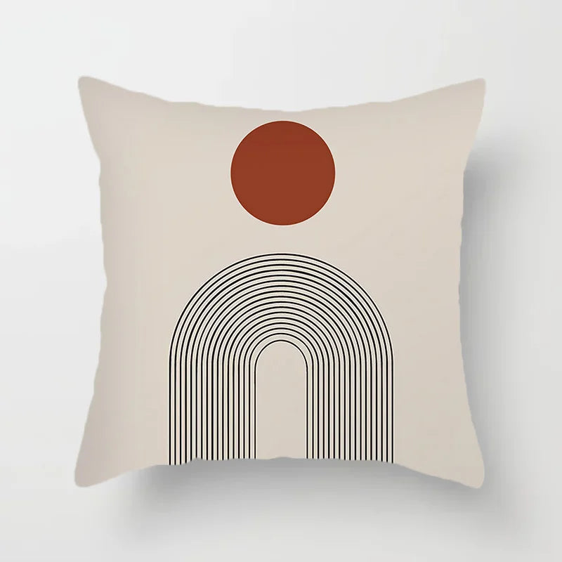Moderne Kunst Abstraktes Muster Dekokissenbezüge Kreative Linien Sofa Stuhl Kissenhüllen Dekokissen Fall Home Office Dekor | Karnz