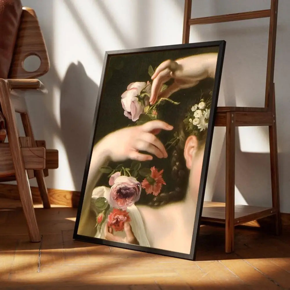 Vintage-Porträt Klassische Fein Kunst Leinwand Drucke Berühmte Gemälde Wandkunst Poster Bilder Für Wohnzimmer Esszimmer Schlafzimmer Kunst Dekor | Karnz