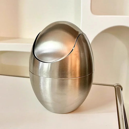 LuxBin Mini-Mülleimer aus Edelstahl Karnz