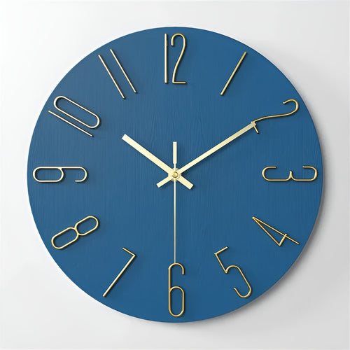 3D Wanduhr – Modern und Elegant | Dekorative Wanduhr für Wohnzimmer und Büro | Karnz