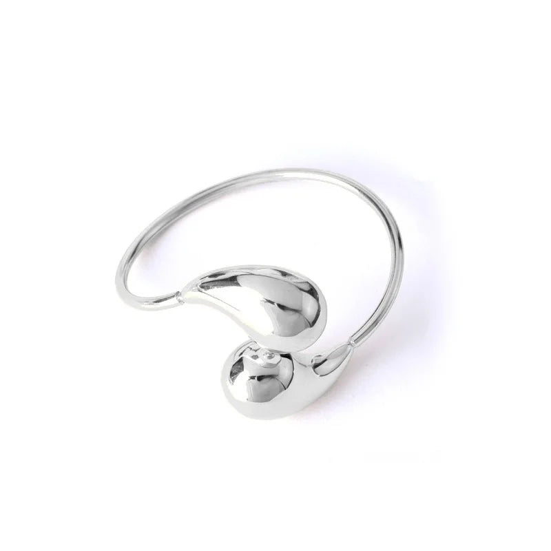 Karnz | Bold Wasser Tropfen Bangle Armband