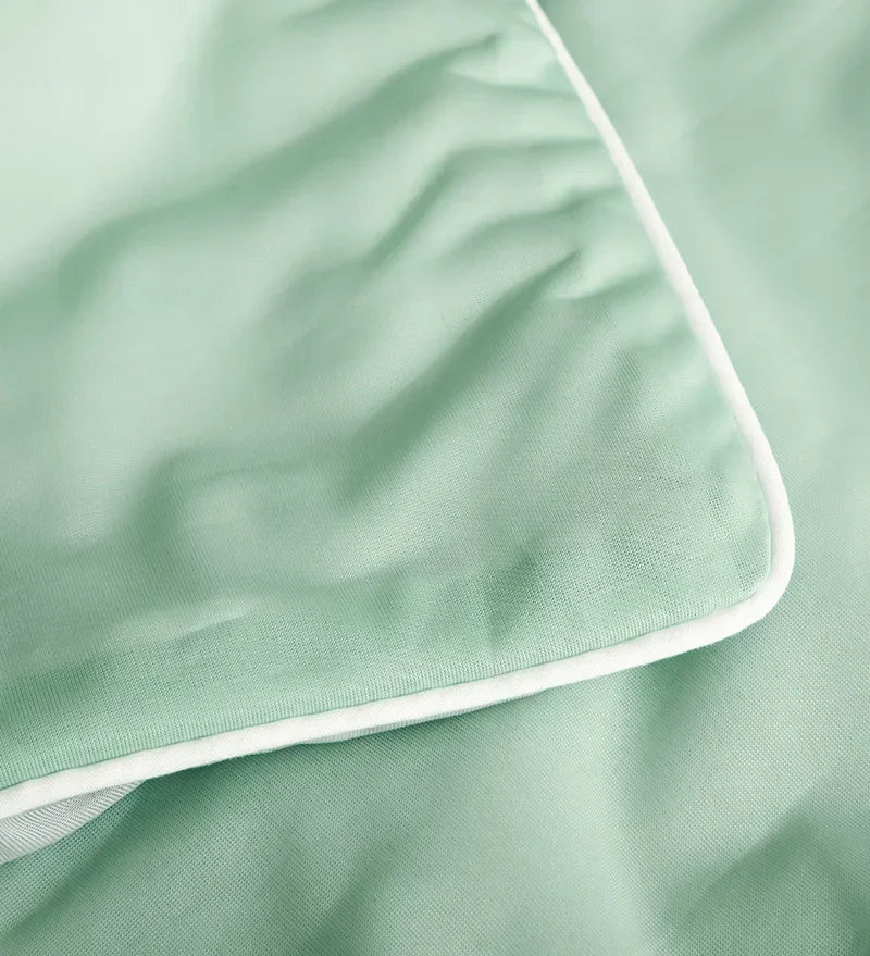 Air Condition Sommerdecke — Pure Color Eis-Seide Kühlende Decke, Leicht & Glatt Twin/Kingsize Bettdecke | Karnz