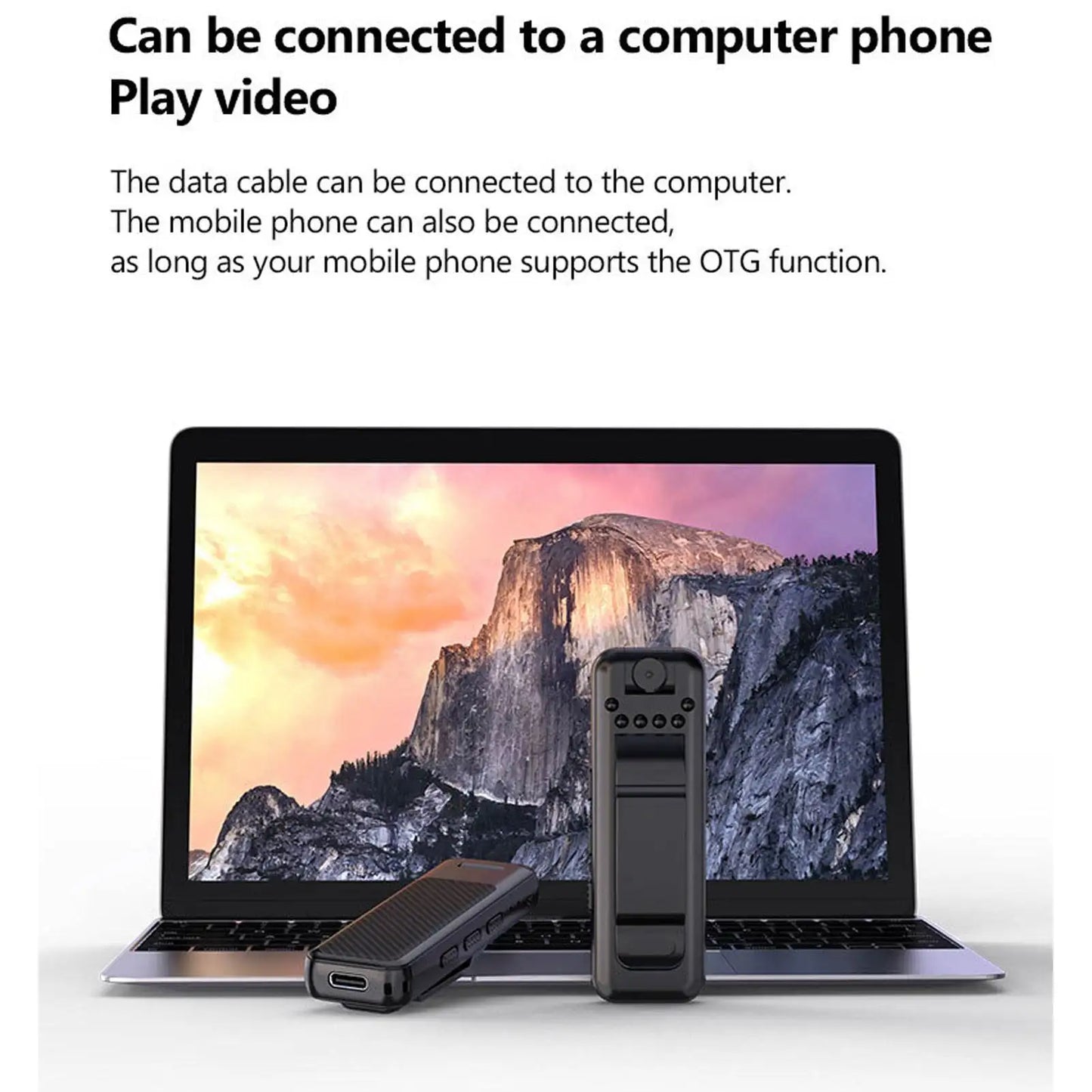 Pocket Spy Mini Clip-On Video Recorder Kamera