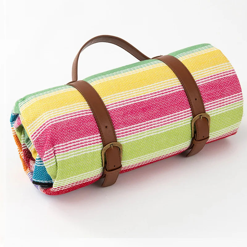 NovaPlaid | Wasserdichte Faltbare Picknickdecke mit Tragegurt | Karnz