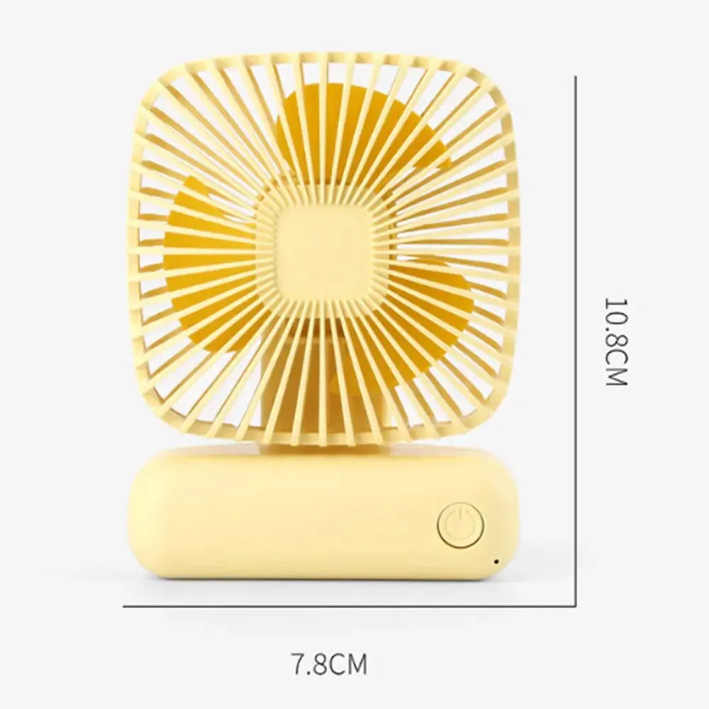 Mini Handheld USB Ventilator: Tragbare Drei-Geschwindigkeits-Kühlung für Auto, Zuhause, Büro und den Einsatz im Freien - Leises und einfaches Design | Karnz