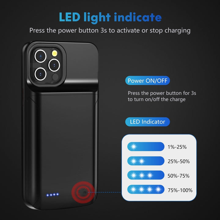 Karnz | Power Bank Lade-Rüstung Handyhülle