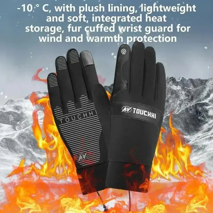 Karnz | ThermaGlide USB beheizte Handschuhe | Wasserdicht & Touchscreen-kompatibel | Winterhandschuhe für Skifahren, Motorradfahren & Outdoor