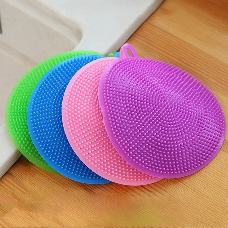 CleanFlex – Silikon Geschirr Bürste & Multifunktionale Küchen Scrubber Pad Karnz