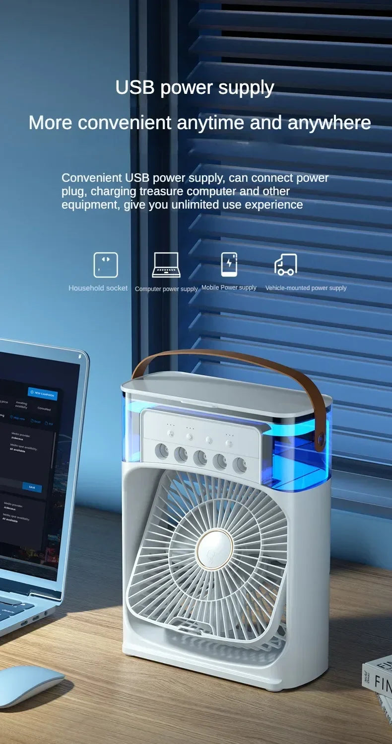 Tragbarer Luftbefeuchter AIr Cooler Ventilator | Karnz