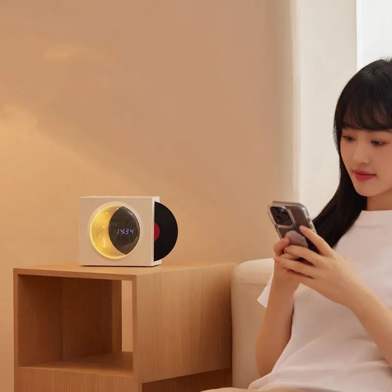 Lunar Tune Wireless Speaker Clock | Karnz