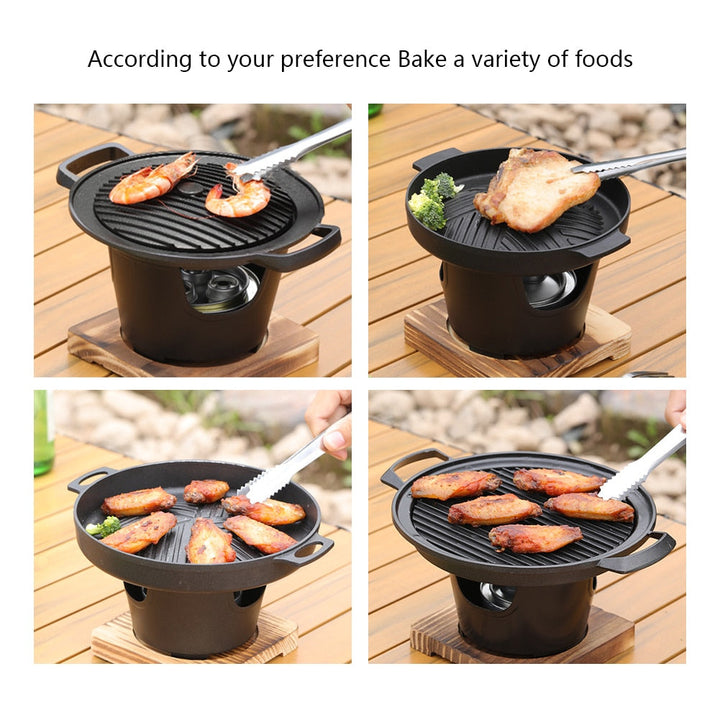 Mini BBQ Antihaft Japanischer Grill | Karnz