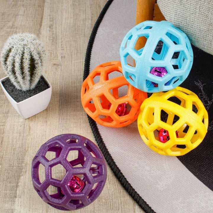 Kauball aus Naturgummi mit Glocke Karnz