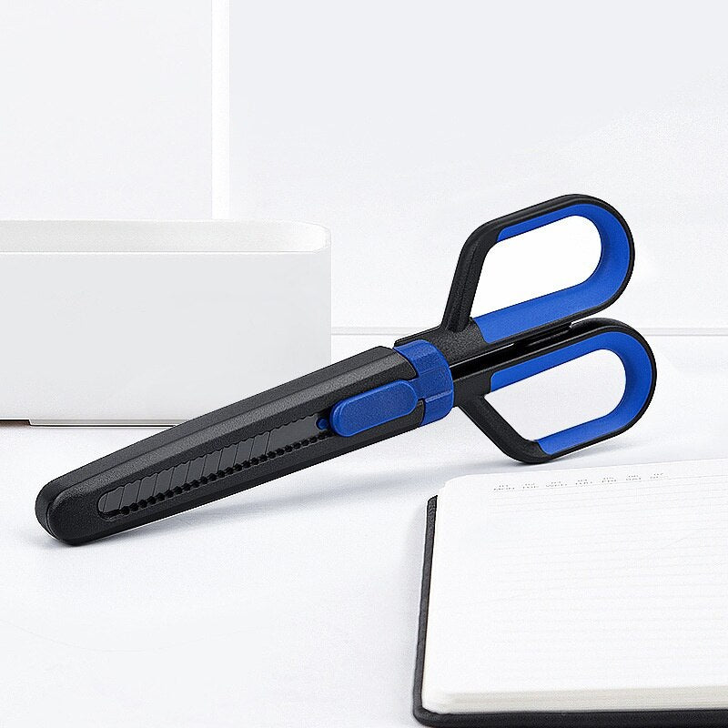 2in1 Sicherer Schnitt Kreativ-Messer Schere